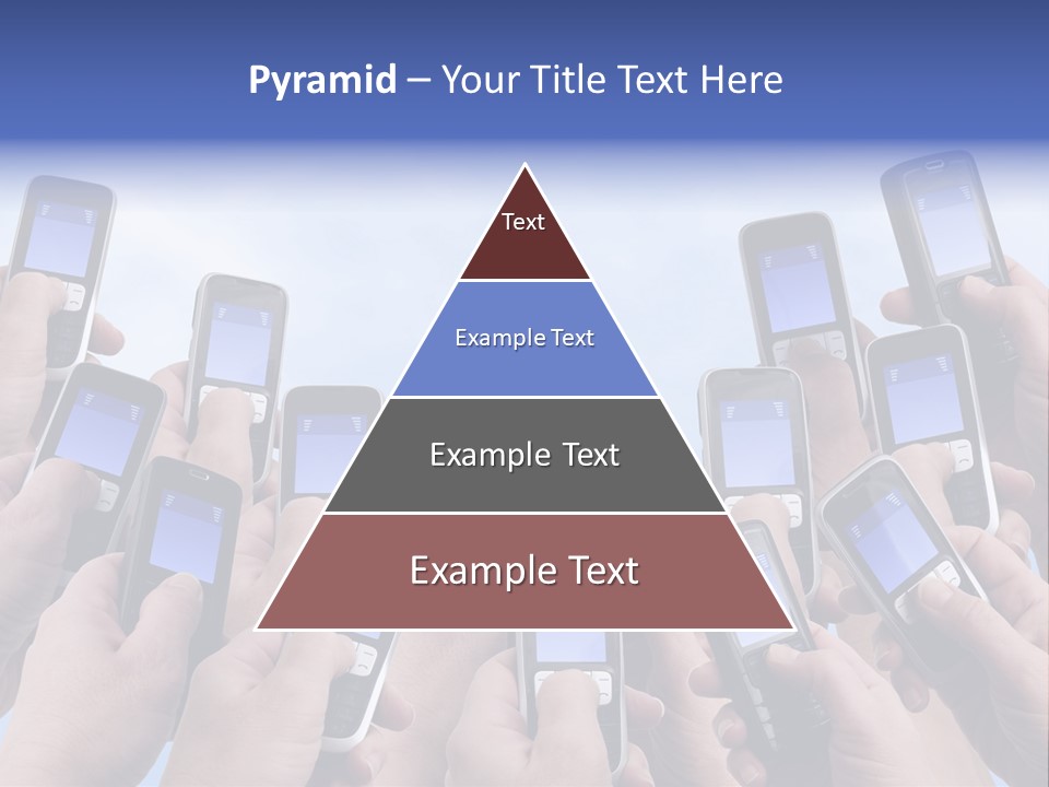 People Woman Sms PowerPoint Template