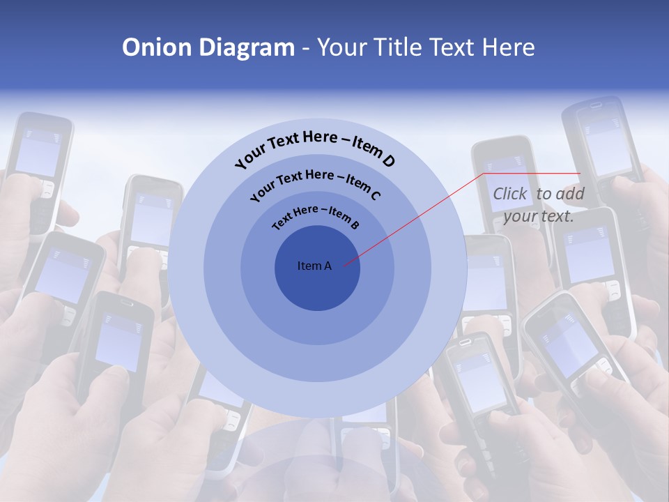People Woman Sms PowerPoint Template