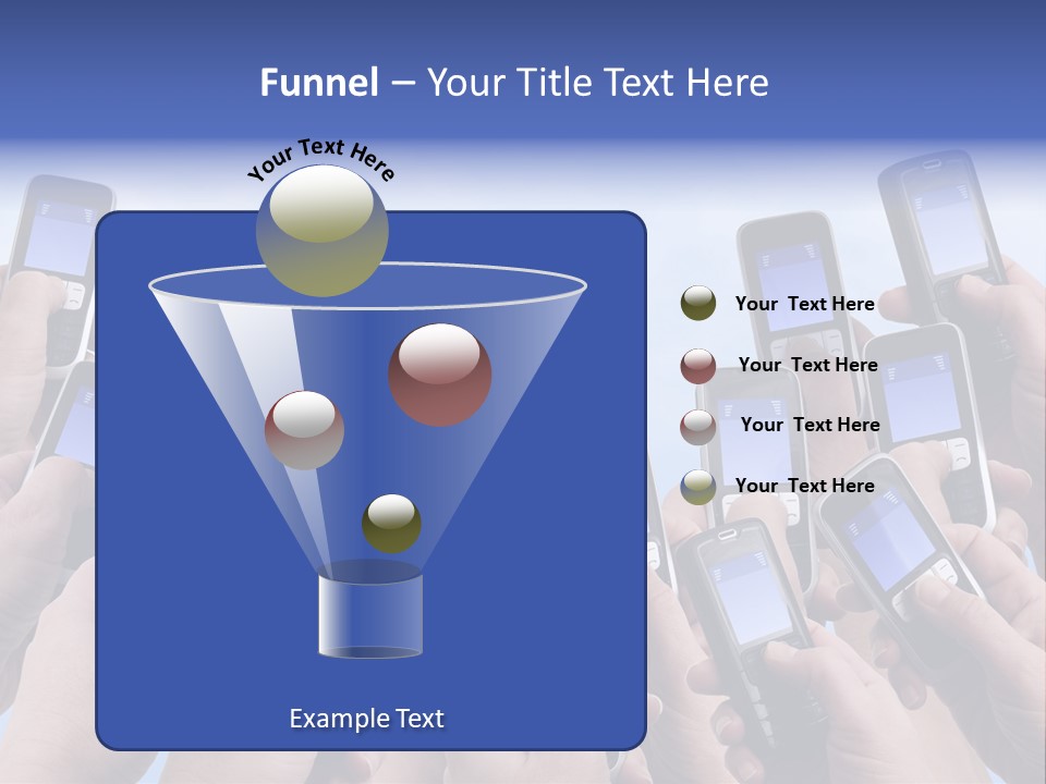 People Woman Sms PowerPoint Template