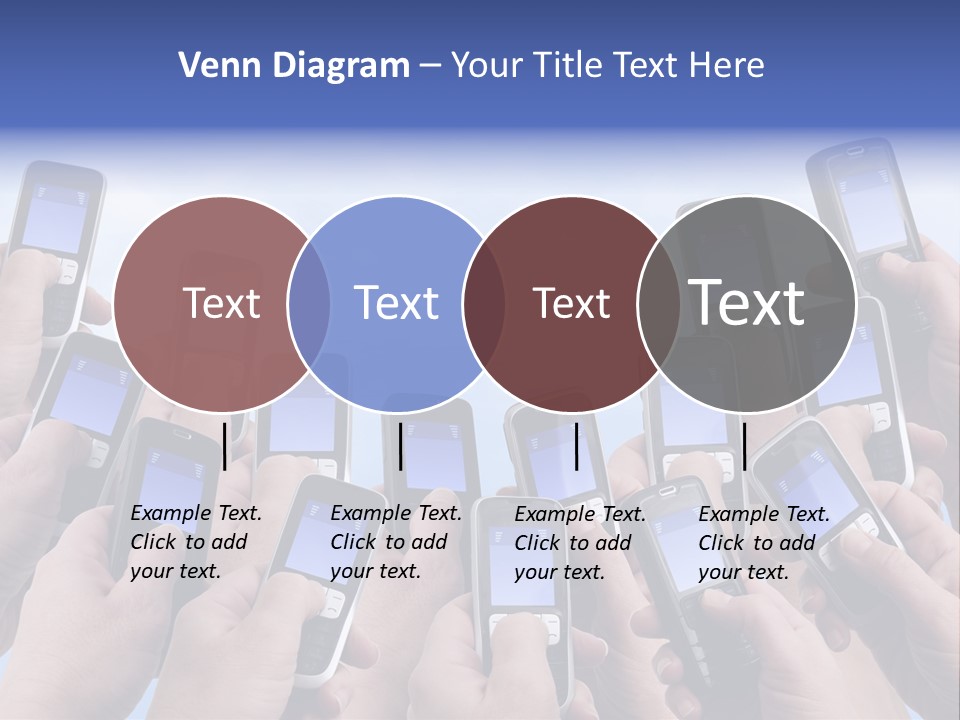 People Woman Sms PowerPoint Template