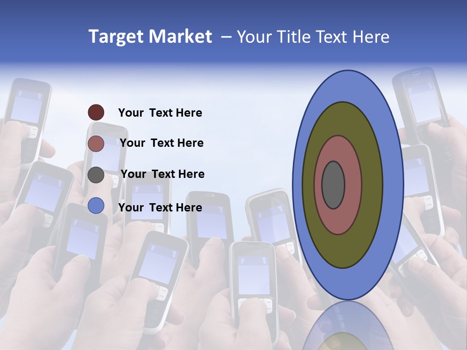 People Woman Sms PowerPoint Template