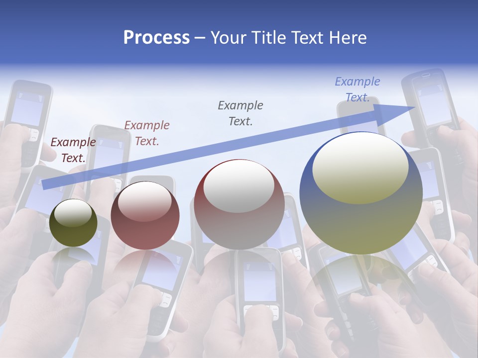 People Woman Sms PowerPoint Template