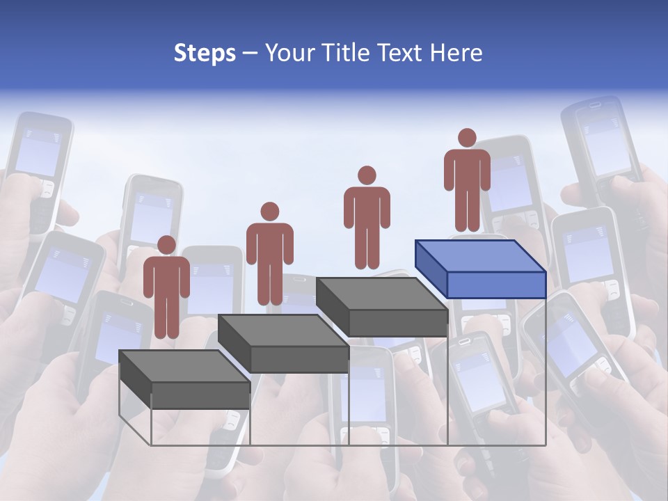 People Woman Sms PowerPoint Template