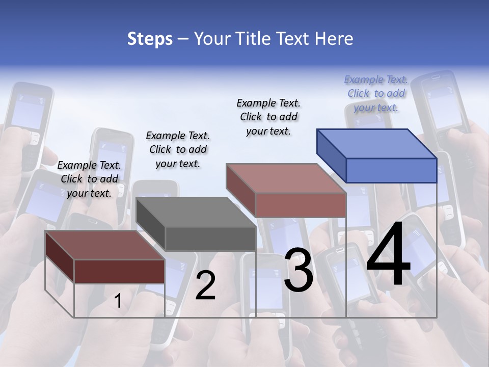 People Woman Sms PowerPoint Template