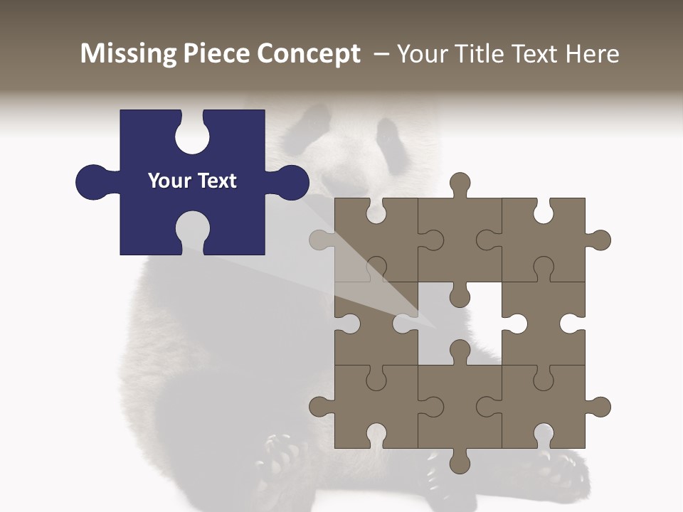 Creature White White Background PowerPoint Template