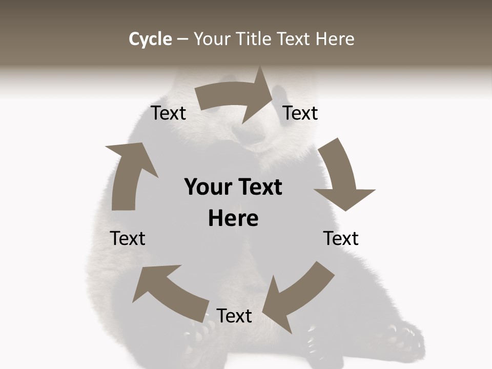 Creature White White Background PowerPoint Template