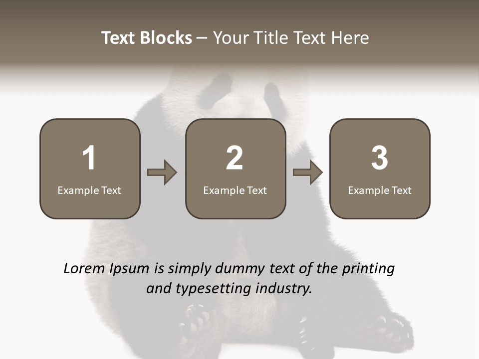 Creature White White Background PowerPoint Template