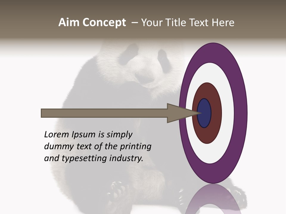 Creature White White Background PowerPoint Template