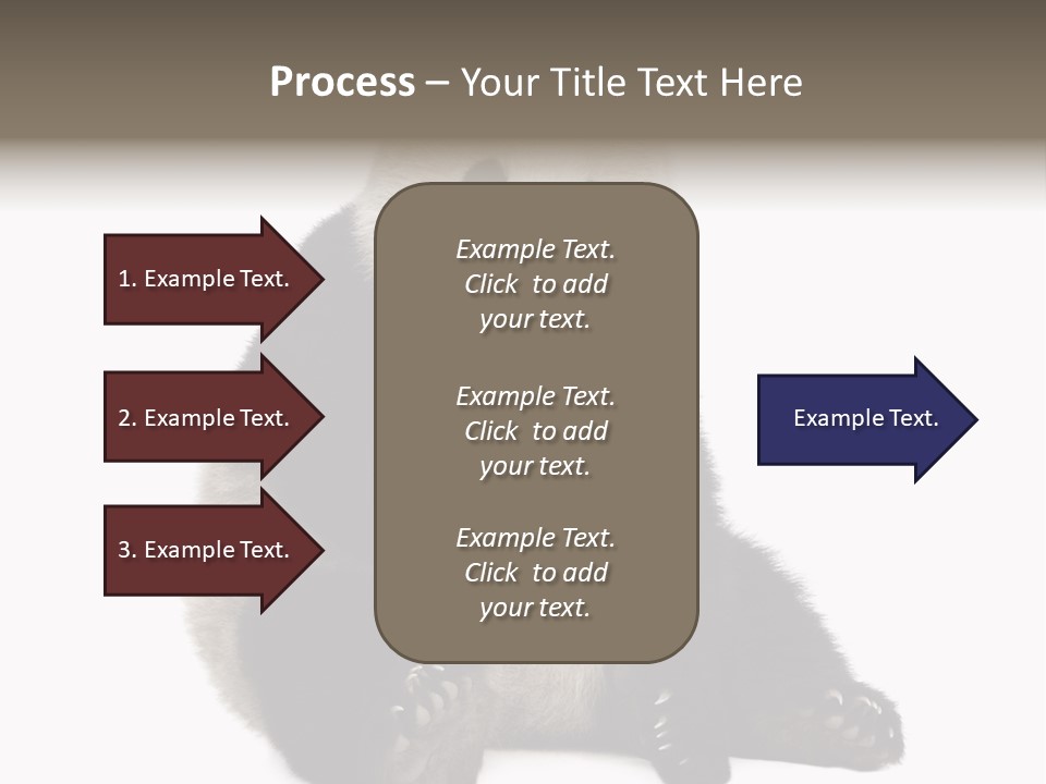 Creature White White Background PowerPoint Template