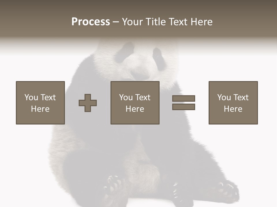 Creature White White Background PowerPoint Template