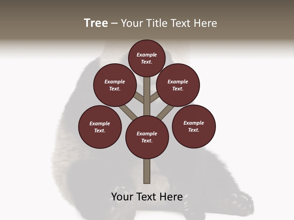 Creature White White Background PowerPoint Template