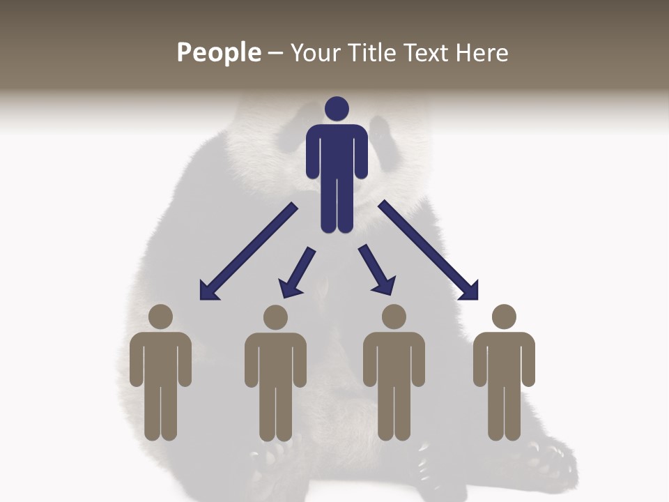 Creature White White Background PowerPoint Template