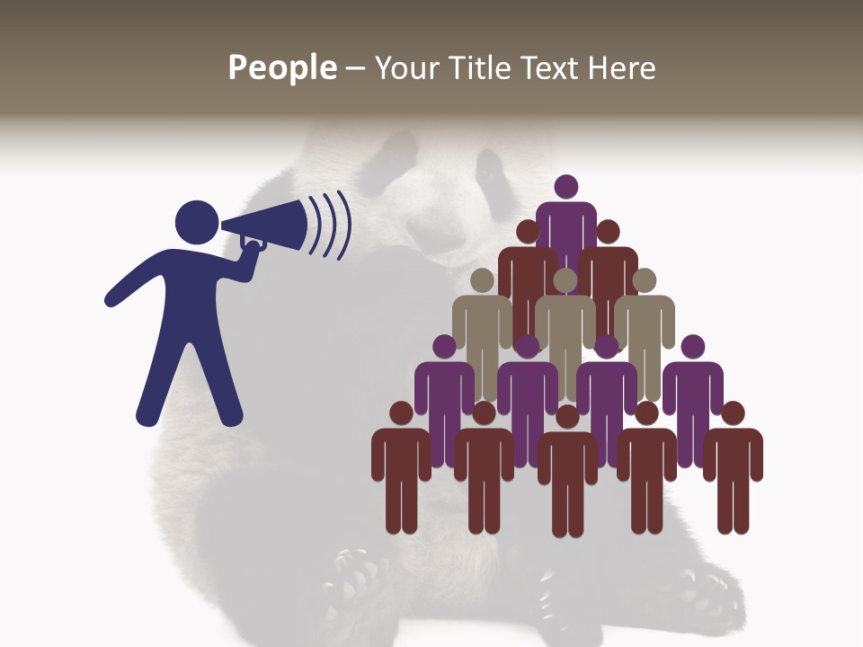 Creature White White Background PowerPoint Template