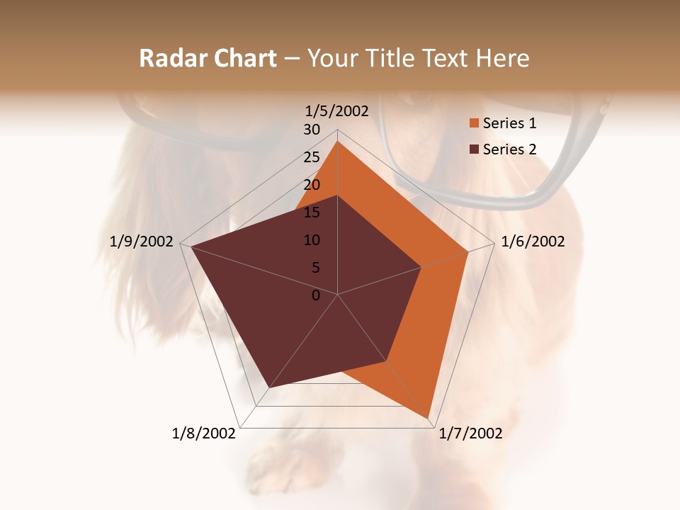 Kindergarten Dachshund Puppy PowerPoint Template