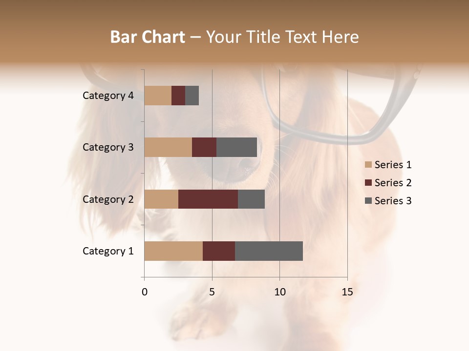 Kindergarten Dachshund Puppy PowerPoint Template