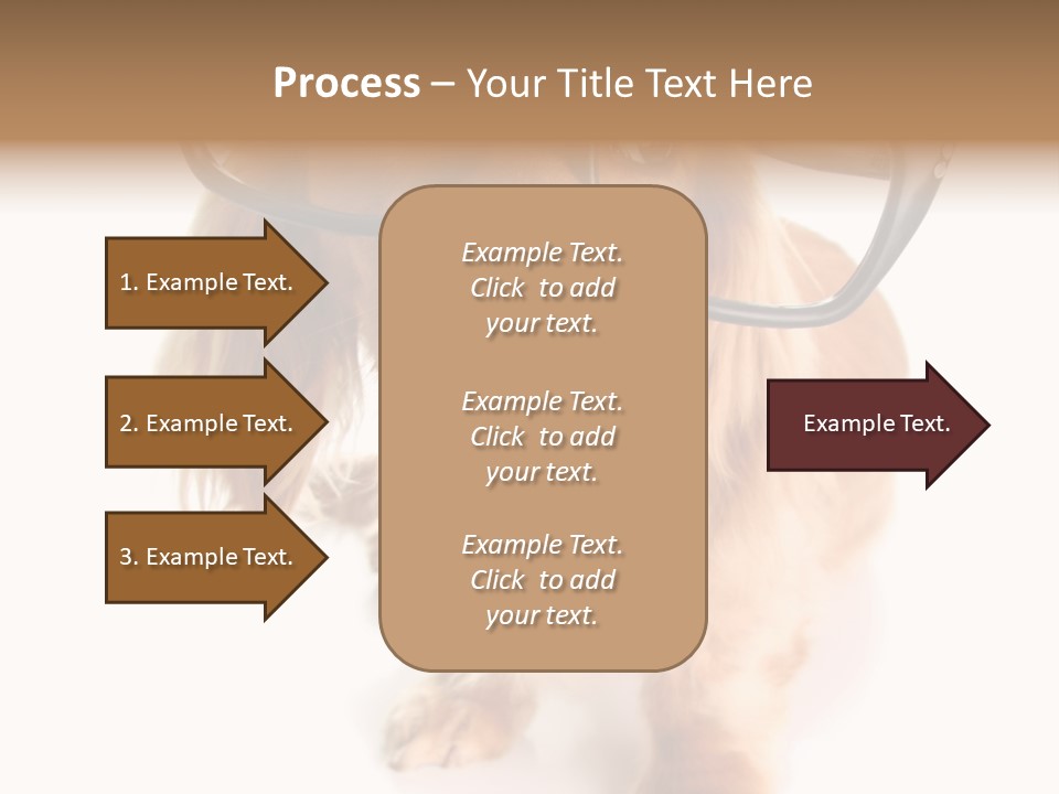 Kindergarten Dachshund Puppy PowerPoint Template