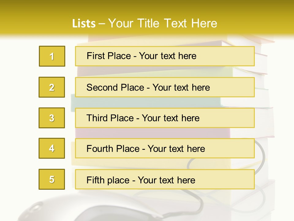 Publication Online Literary PowerPoint Template