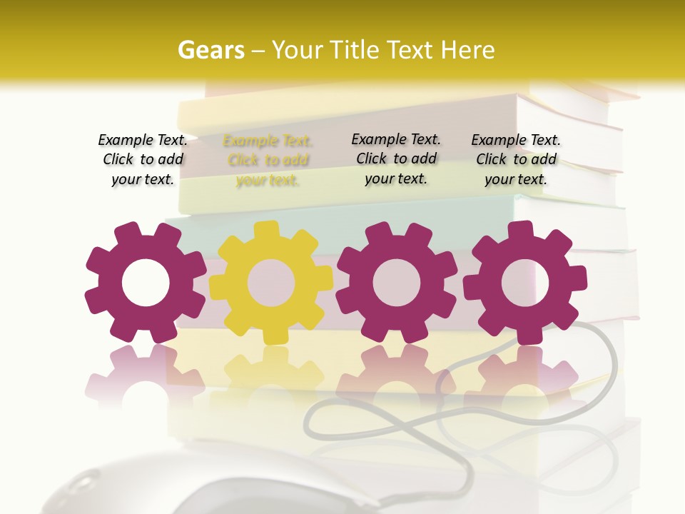 Publication Online Literary PowerPoint Template