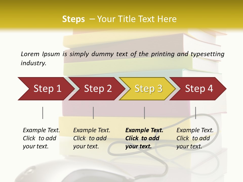 Publication Online Literary PowerPoint Template