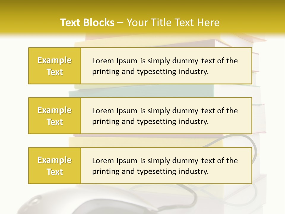 Publication Online Literary PowerPoint Template
