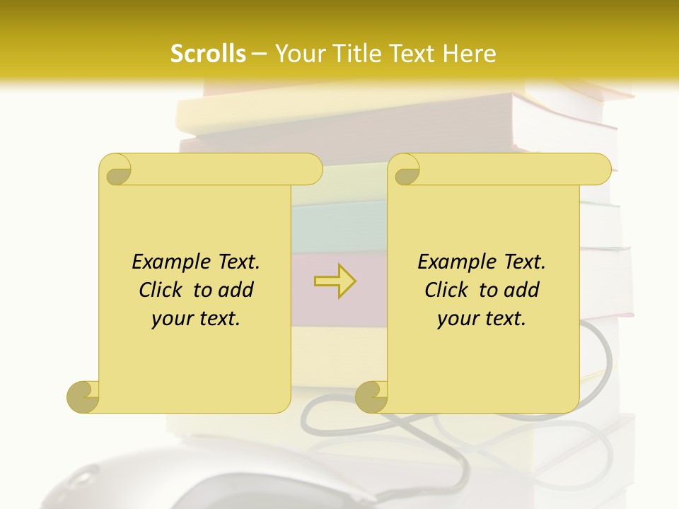 Publication Online Literary PowerPoint Template