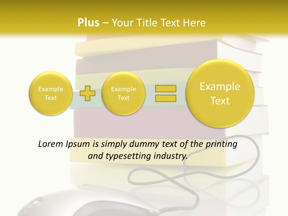 Publication Online Literary PowerPoint Template