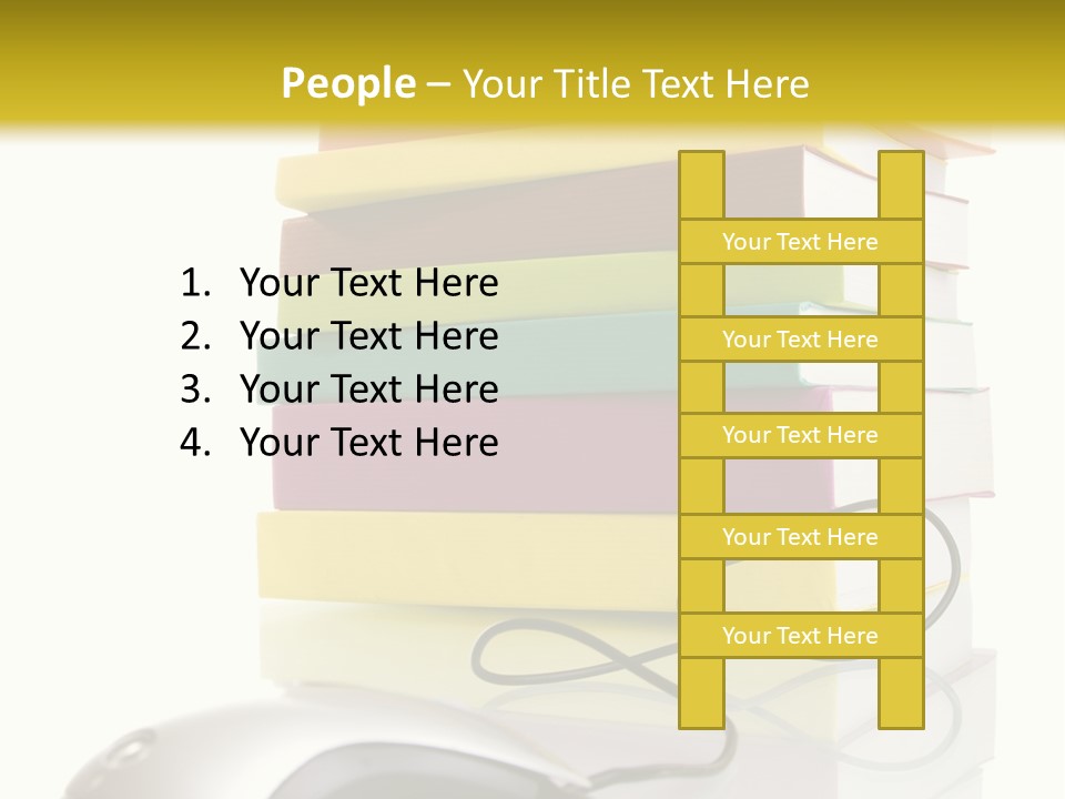 Publication Online Literary PowerPoint Template