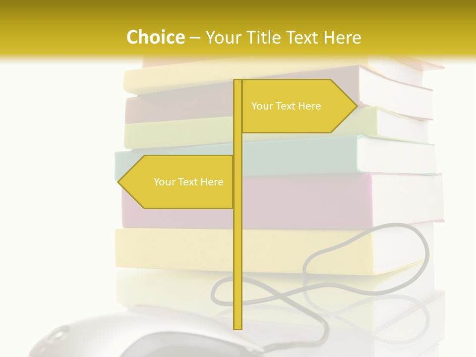Publication Online Literary PowerPoint Template