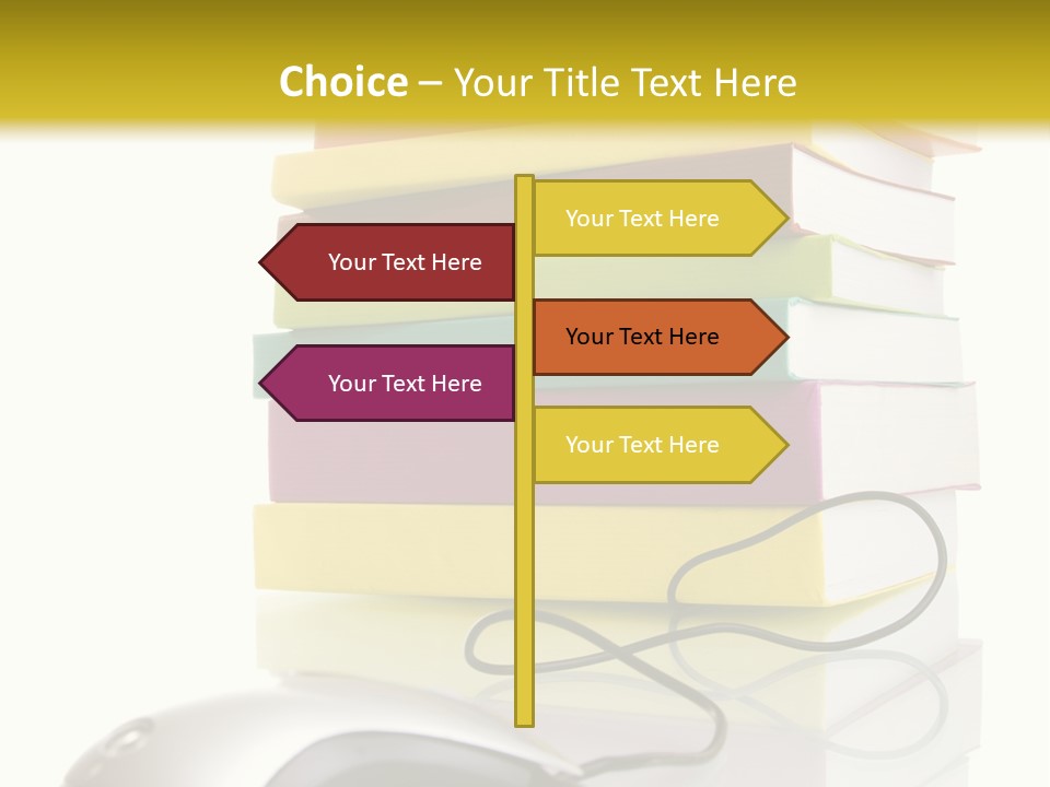 Publication Online Literary PowerPoint Template