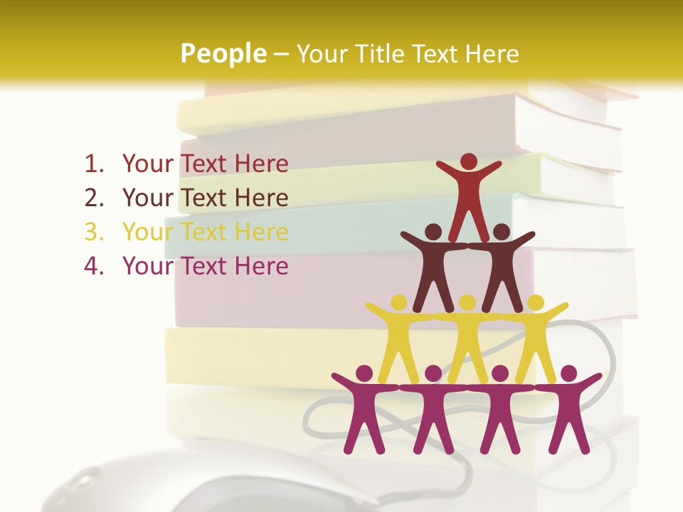 Publication Online Literary PowerPoint Template