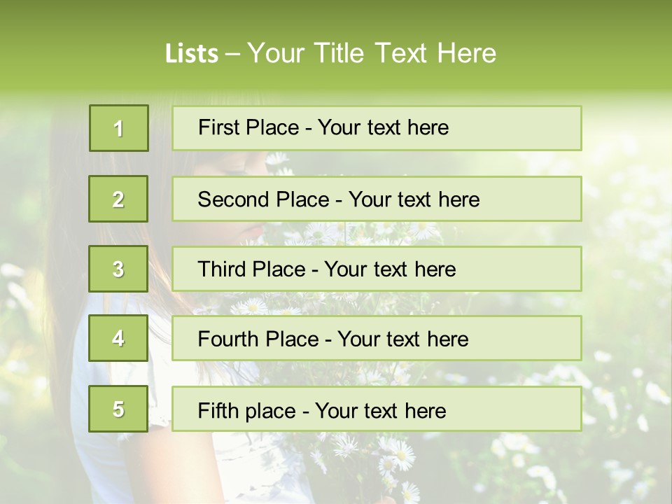 Freedom Spring View PowerPoint Template