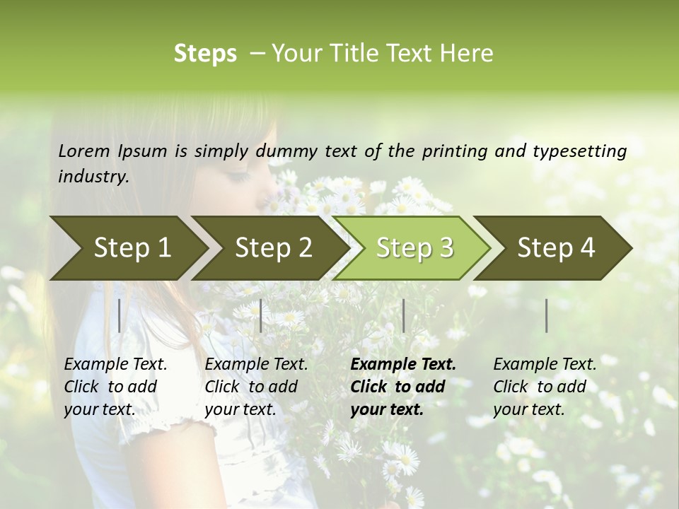 Freedom Spring View PowerPoint Template