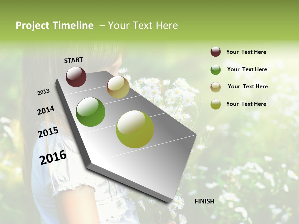 Freedom Spring View PowerPoint Template