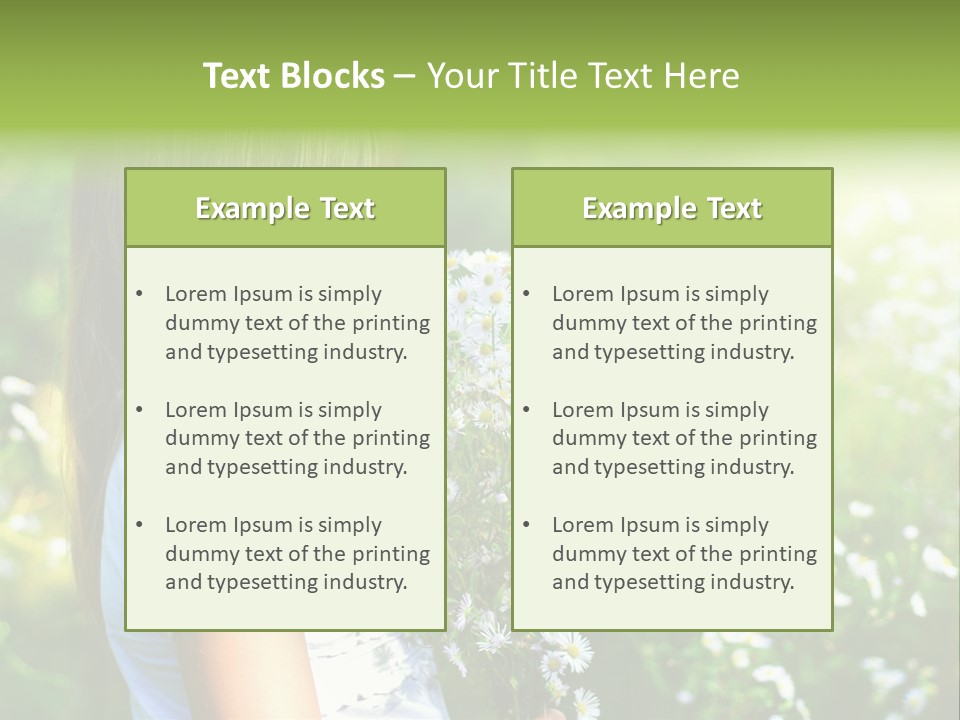 Freedom Spring View PowerPoint Template