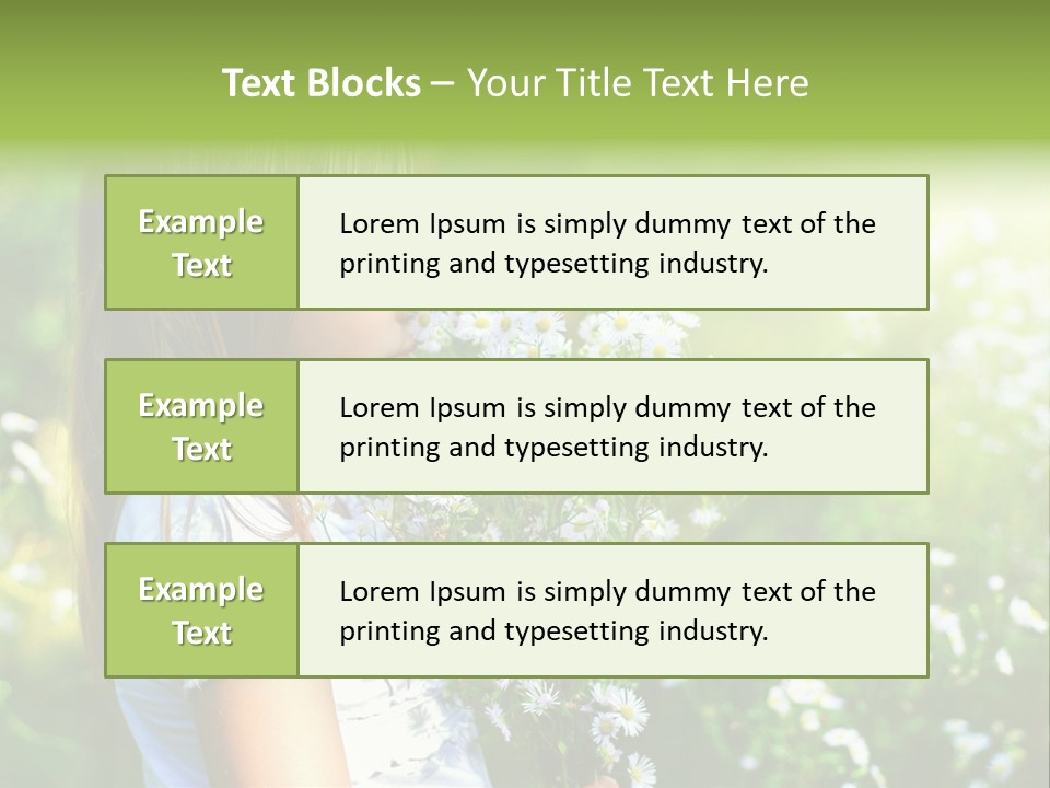 Freedom Spring View PowerPoint Template