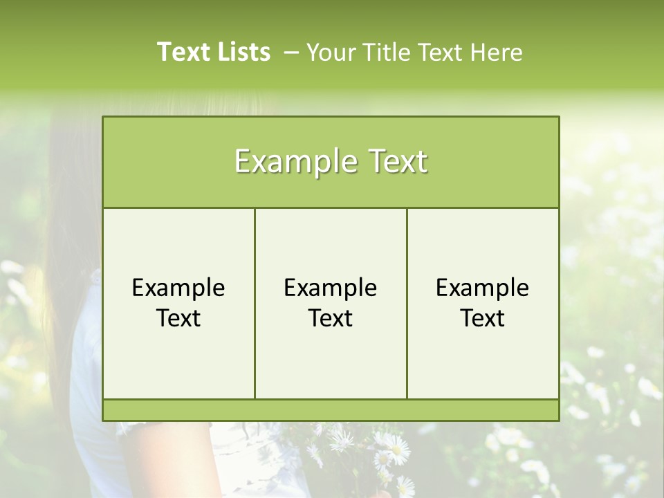 Freedom Spring View PowerPoint Template