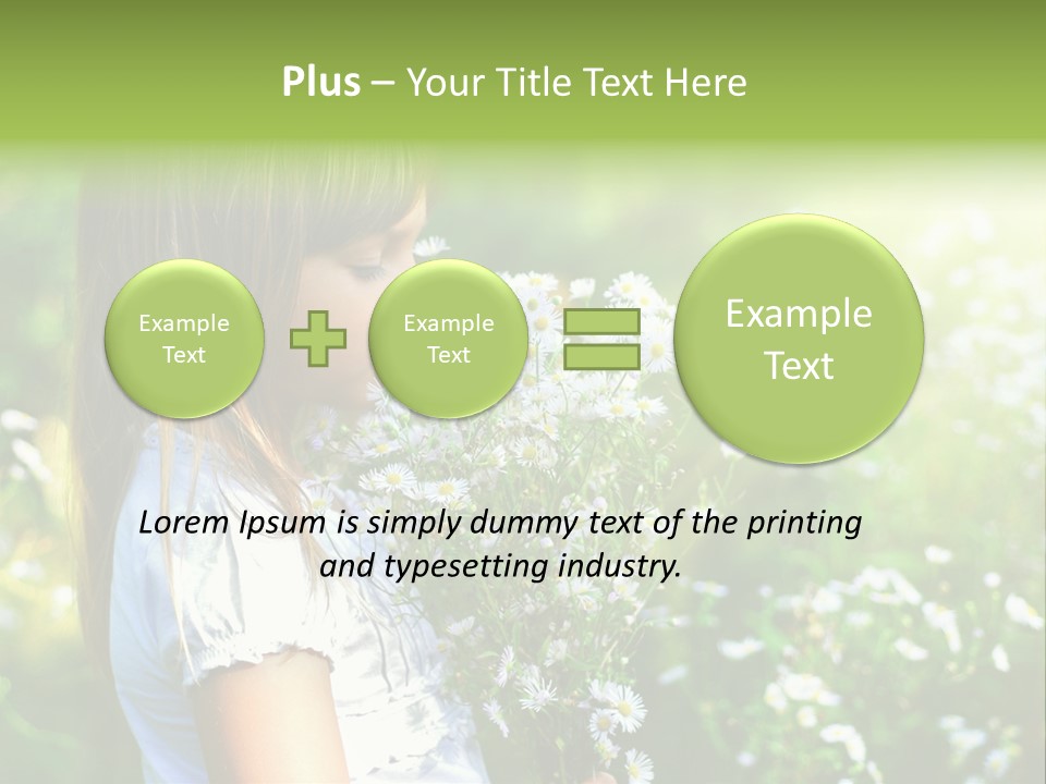 Freedom Spring View PowerPoint Template