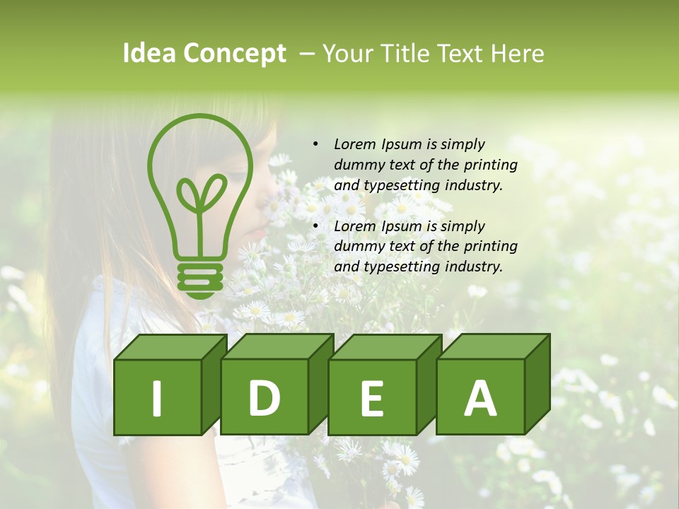 Freedom Spring View PowerPoint Template