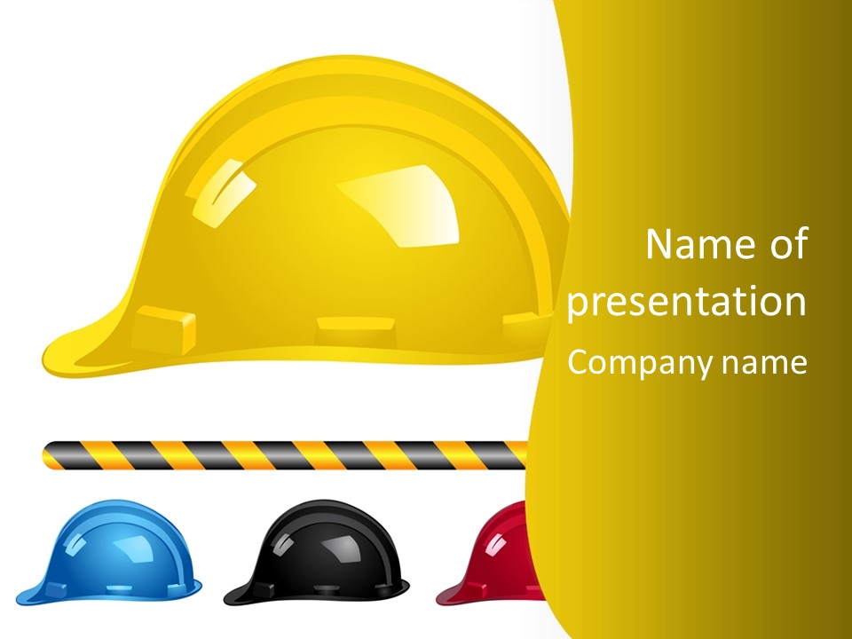 Head Industrial Nobody PowerPoint Template