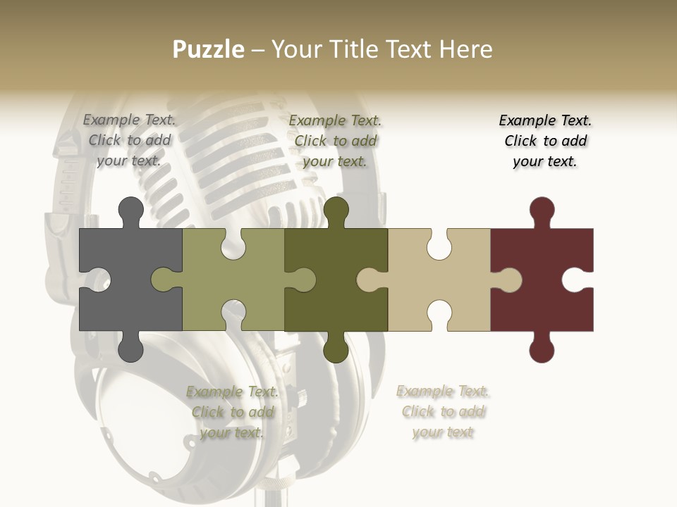 Disco Audience Holiday PowerPoint Template