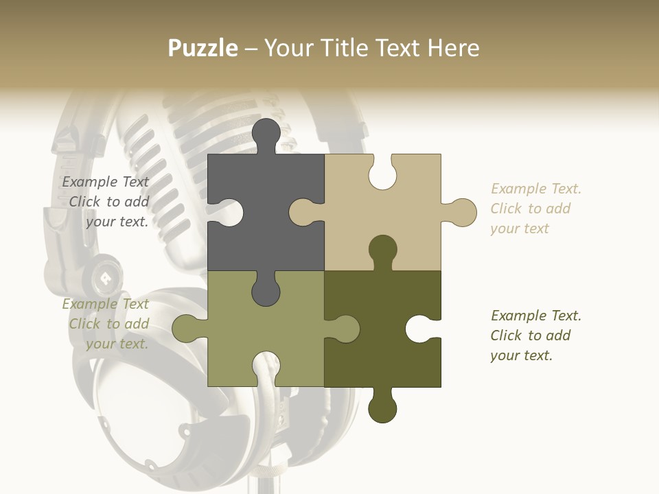 Disco Audience Holiday PowerPoint Template