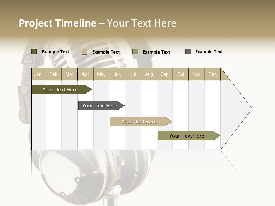 Disco Audience Holiday PowerPoint Template