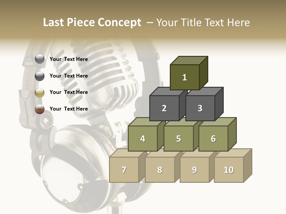 Disco Audience Holiday PowerPoint Template