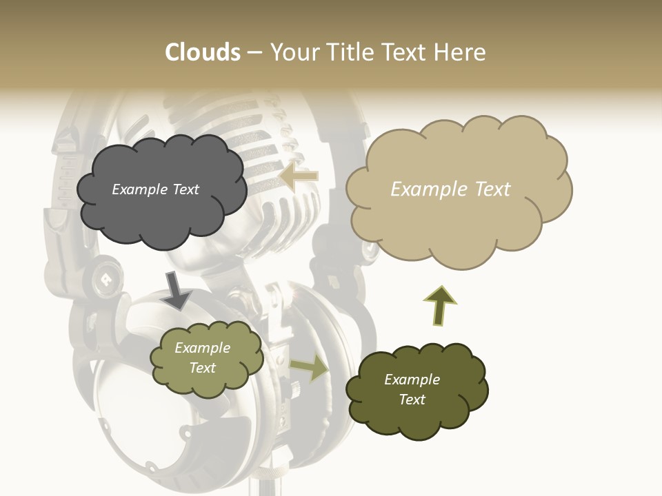 Disco Audience Holiday PowerPoint Template