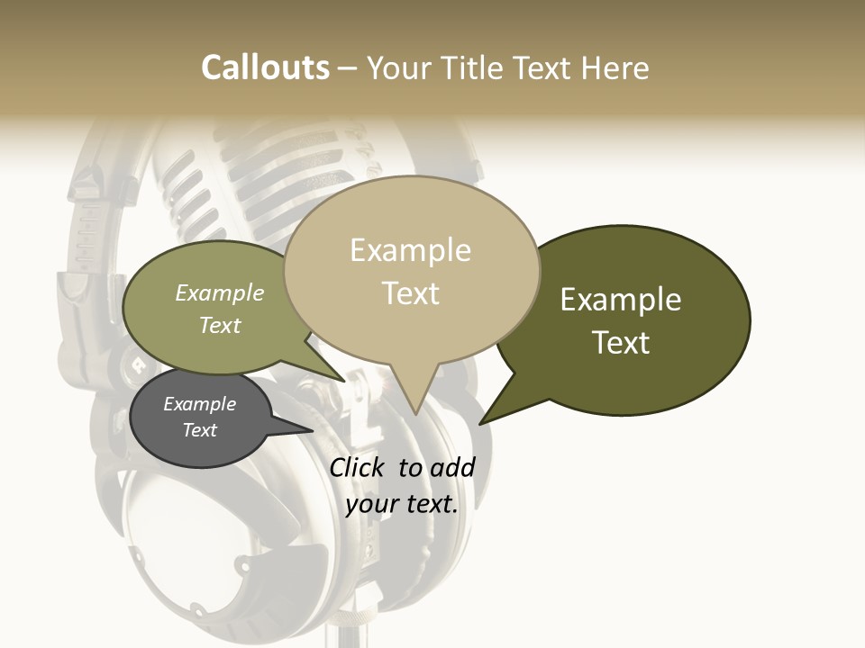 Disco Audience Holiday PowerPoint Template