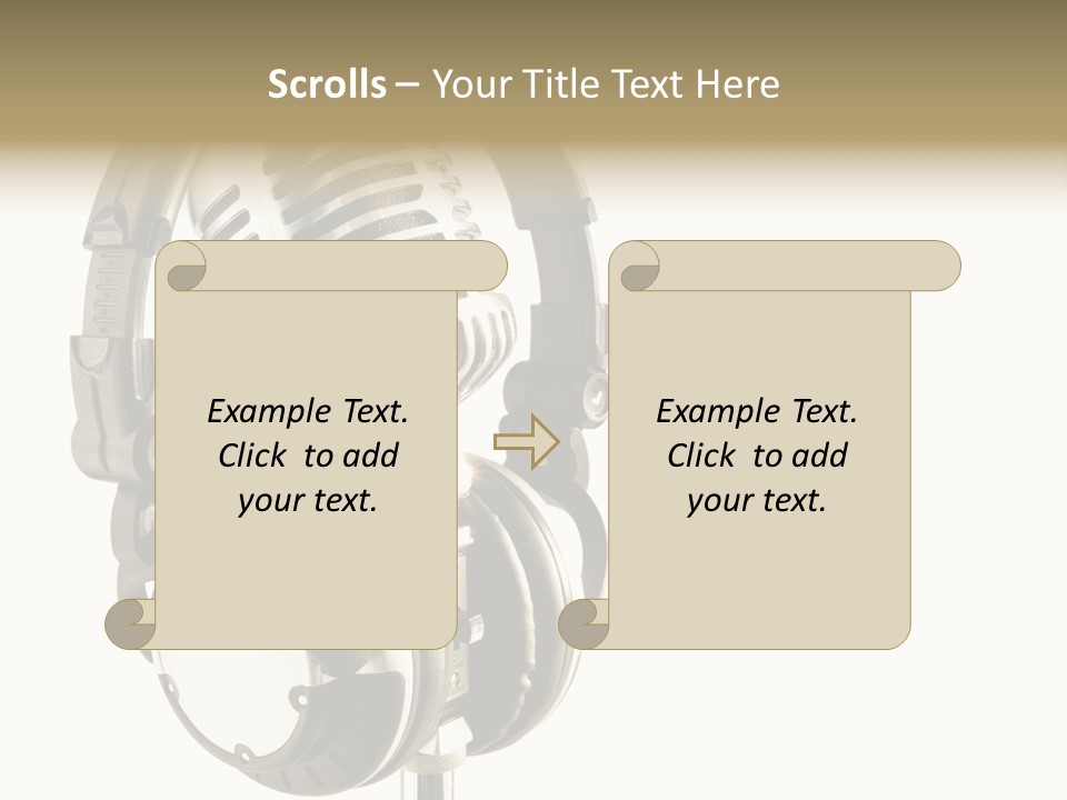 Disco Audience Holiday PowerPoint Template