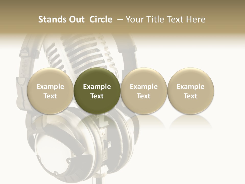 Disco Audience Holiday PowerPoint Template