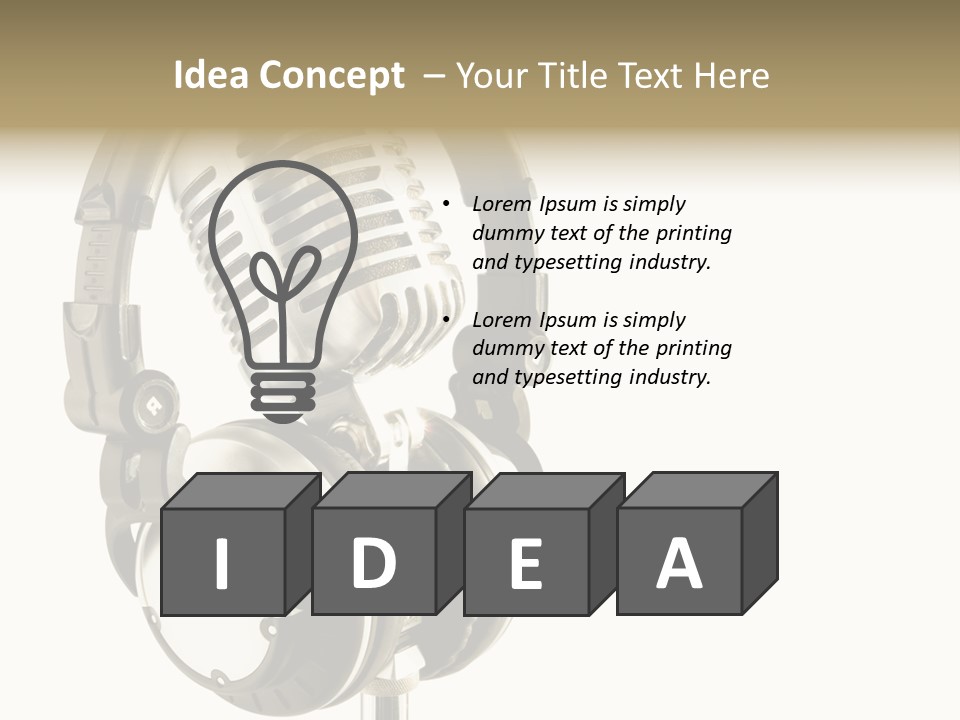 Disco Audience Holiday PowerPoint Template