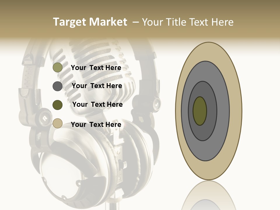 Disco Audience Holiday PowerPoint Template