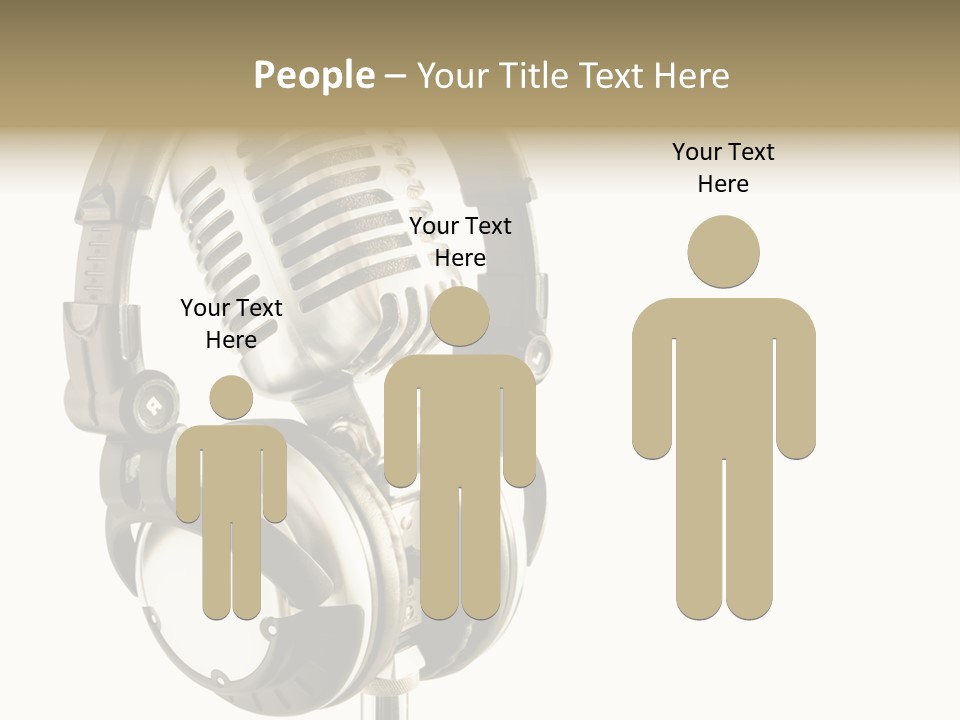 Disco Audience Holiday PowerPoint Template